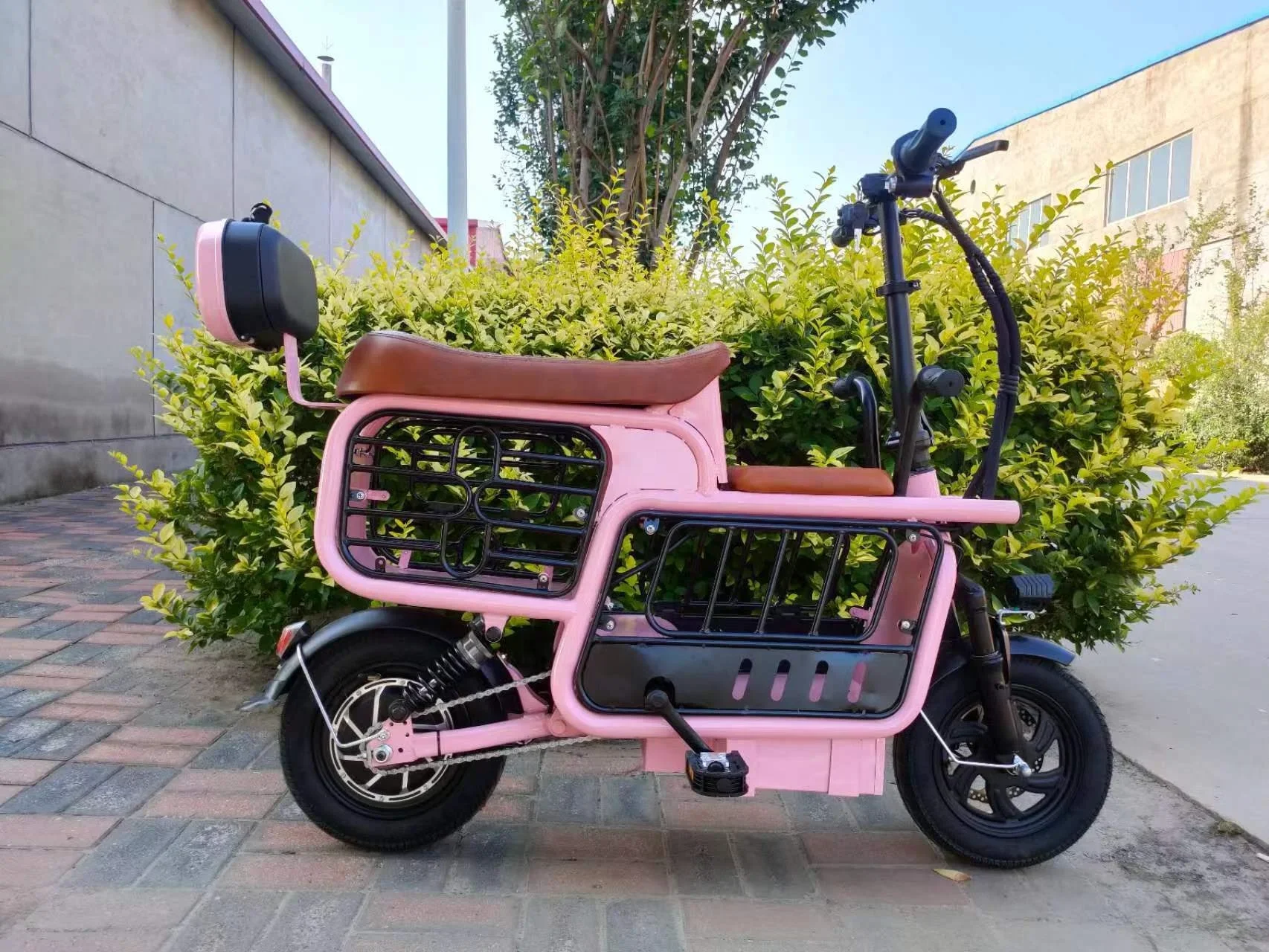 Langlebiger 12-Zoll-Elektro-Miniroller für Hunde, Lastenfahrrad, große Aufbewahrungsträger mit großer Kapazität, 350 W, 48 V, 10 Ah, 15 Ah, 20 Ah, auf Lager 4