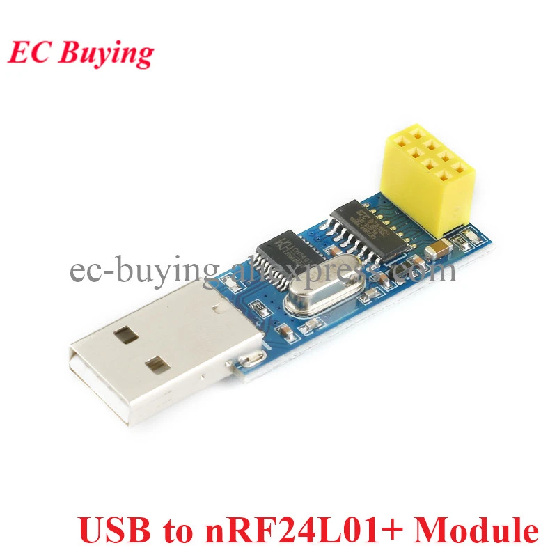 Placa adaptadora de USB a serie CH340T + NRF24L01 + módulo 2,4 GHZ para Arduino| | - AliExpress