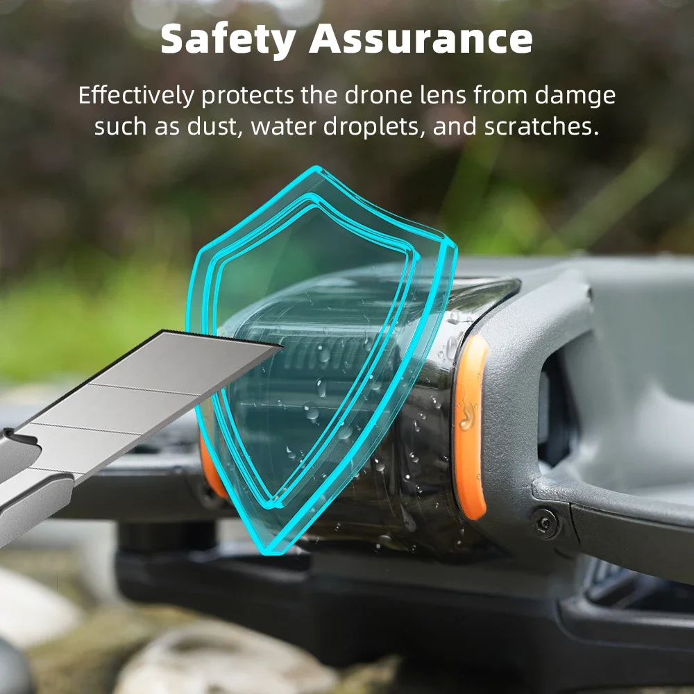 Capuchon d'objectif pour DJI Avata 2 - Protection légère et rapide