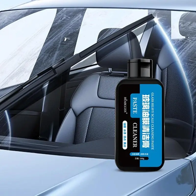 

3.52oz Glass Oil Film Remover Car Front Windshield Decontamination Water Spot Removal Oil Film Cleaning Car Cleaning Products