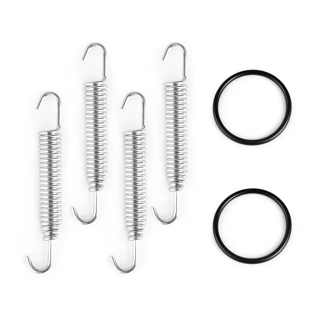 Banshee Parts Exhaust Muffler Pipe Stay Mount With Hangers Springs And O-Rings Fits For Yamaha YFZ350 1987-2006 Banshee 350 - Foto 6