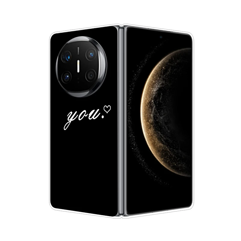 Transparent Hard Folding Fantasy Gradient Case