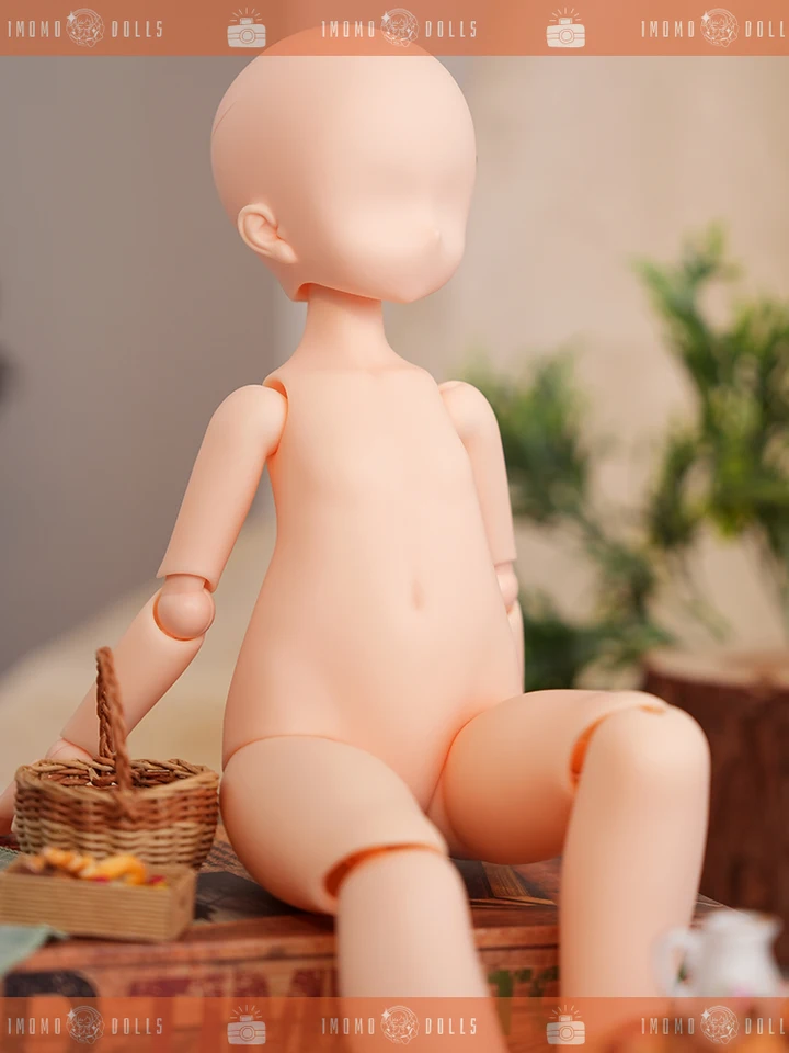 Imomodoll-肉うさぎのオリジナル人形,無地の強化,元のMjd bjd 1/4 bjd 