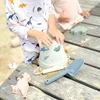 Baby Bath Toy Kids Swim Toys Children Summer Toys With Cute Animal Model Ins Seaside Beach Toys Rubber Dune Sand Mold Tools Sets 5