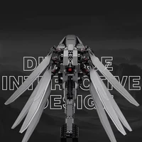 1369PCS Icons Technical Dune Atreides Royal Ornithopter Model Building Blocks MOC Creative Aircraft Bricks Toys For Kids Gifts 2