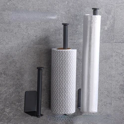 Toilet Wall Mount Toilet Paper Holder Stainless Steel Bathroom Kitchen Roll Paper Accessory Tissue Towel Accessories Holders
