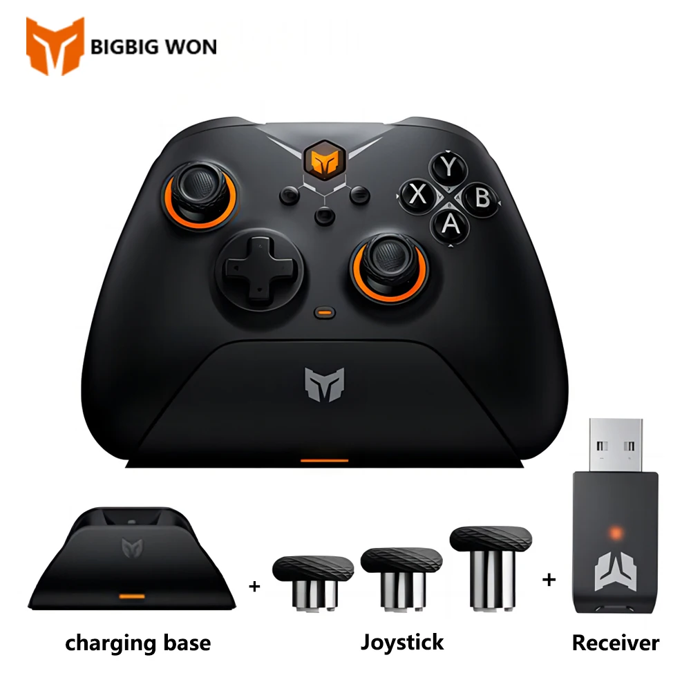 

2024 New BIGBIG Won Gale Hall Version Combo Wireless Game Controller 2.4G Trigger Bluetooth Gamepad for Switch PC iOS Android