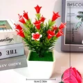 1pc Red Lily