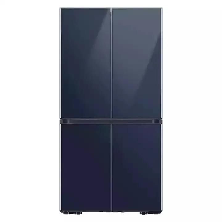 28 Cu. Ft. Frigorifero Con Porta Francese A 4 Porte Con Mozzo Familiare Touch Screen In Acciaio Inossidabile