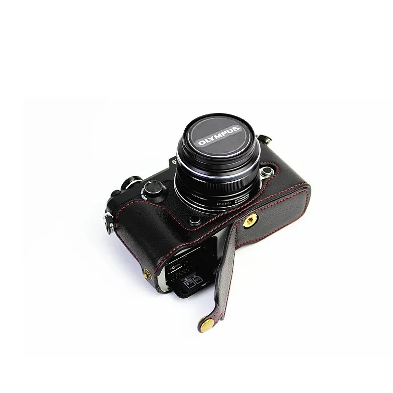 本革の保護ケース,ハーフボディカバー,オリンパスペン,デジタルカメラf