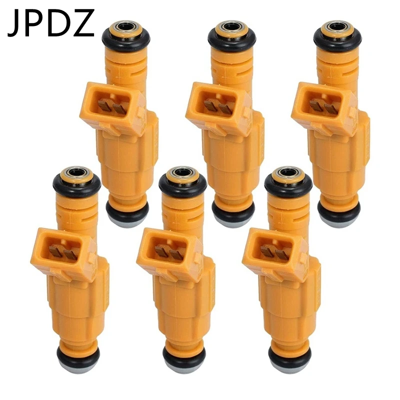 

6Pcs/Lot 0280155710 0280155700 Car Fuel Injector Petrol Kits, for Jeep Wrangler 1991-1998