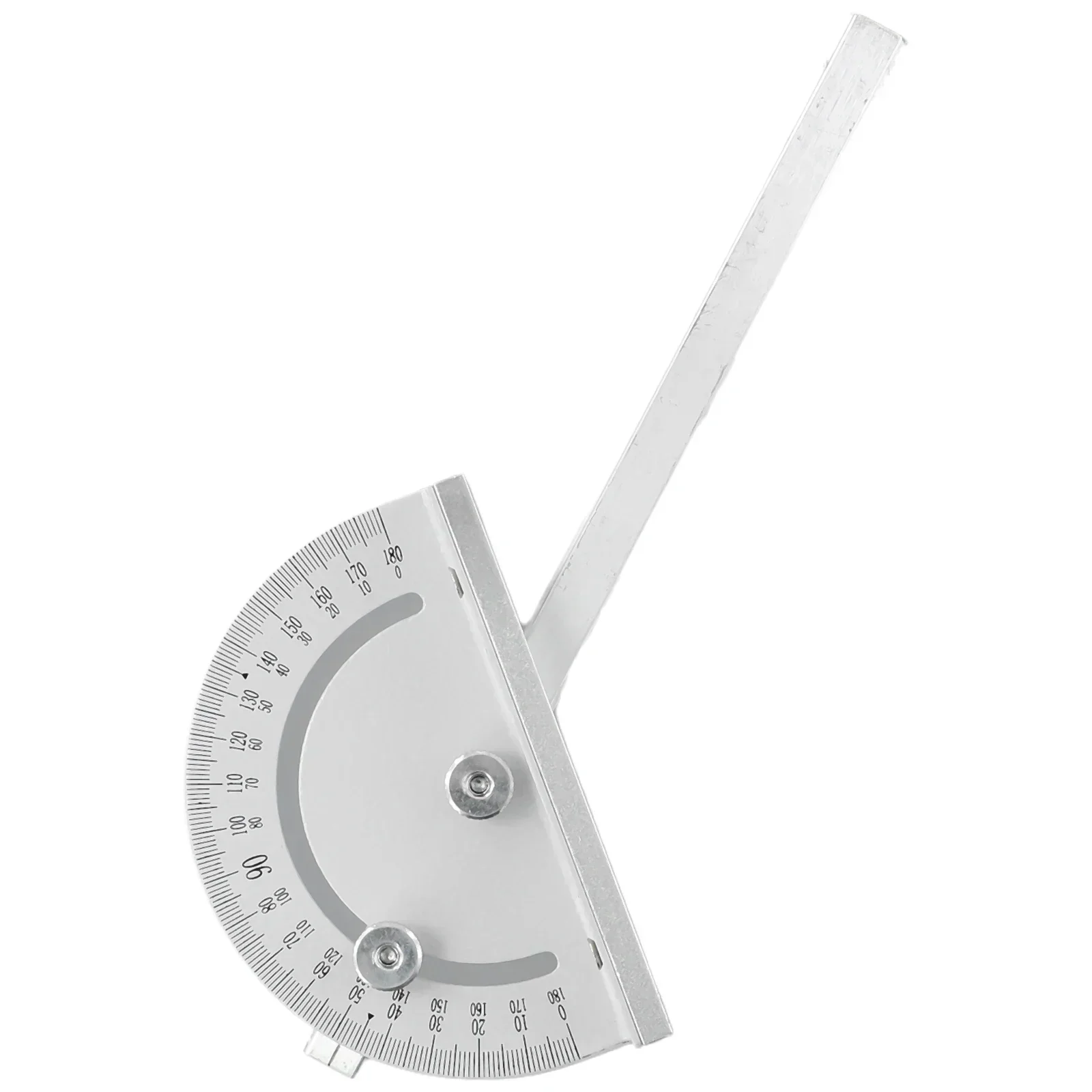 Protractor Angle Ruler Circular Caliper Goniometer Metal Angle Finder Stainless Steel Mini Table Saw T Style Tuler