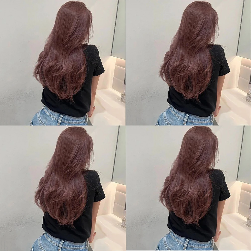 Hottest Hair Color Of Summer Caramel Pink Brown Human Hair Wigs Salon Fashional Cool Ash Brown Lace Front Wig HD 13X6