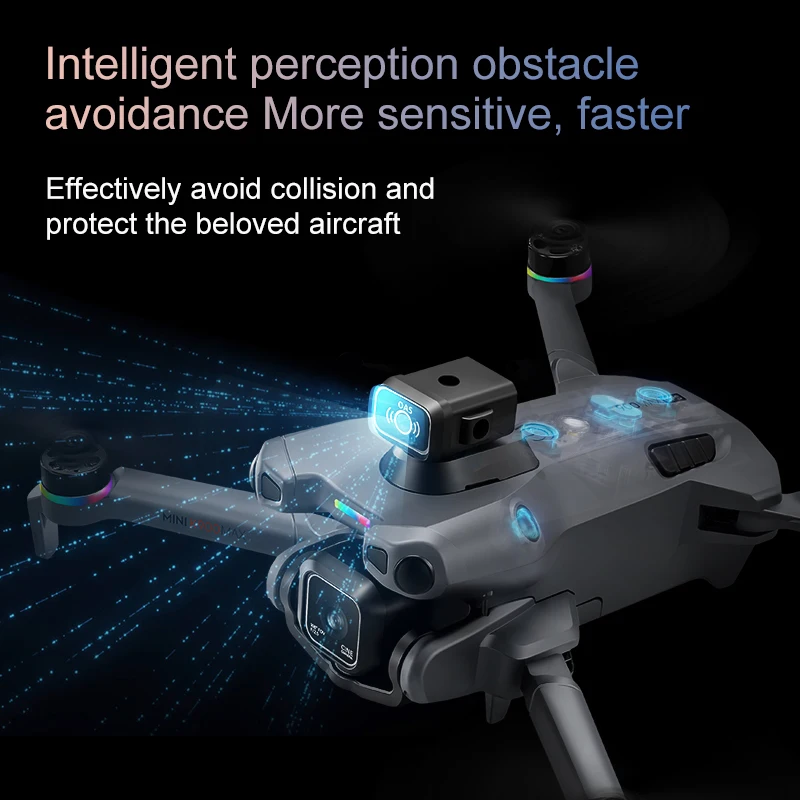 Drone professionnel 8K/4K pour Xiaomi, téléphone fixé à la télécommande affichant l'image de la caméra HD