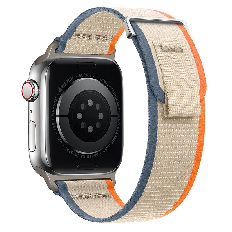 ตัวเลือกสินค้า สายนาฬิกาไนลอนยืดหยุ่นสำหรับ Apple Watch