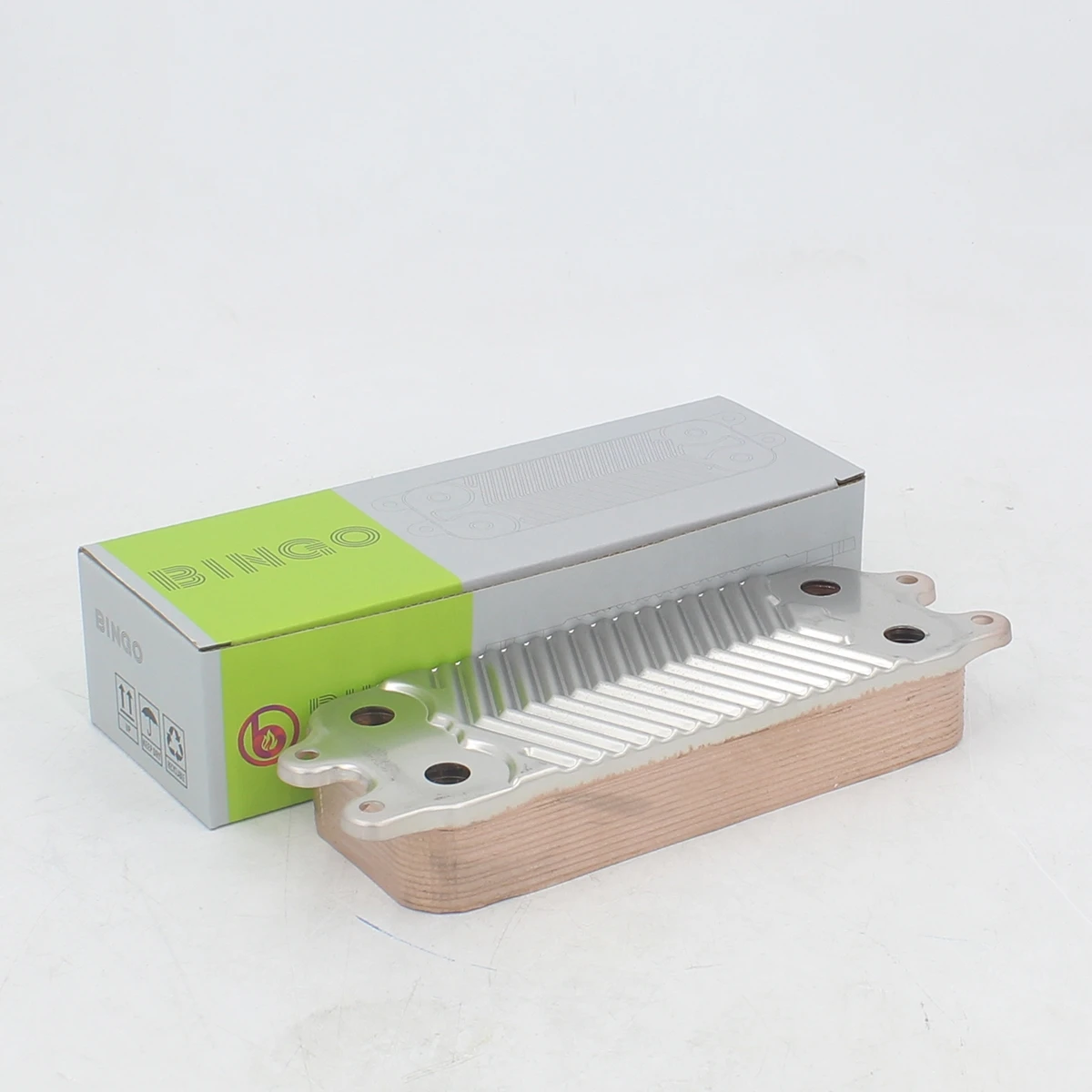 Trocador de Calor de Placa Soldada Homebrew Cooling Aço Inoxidável