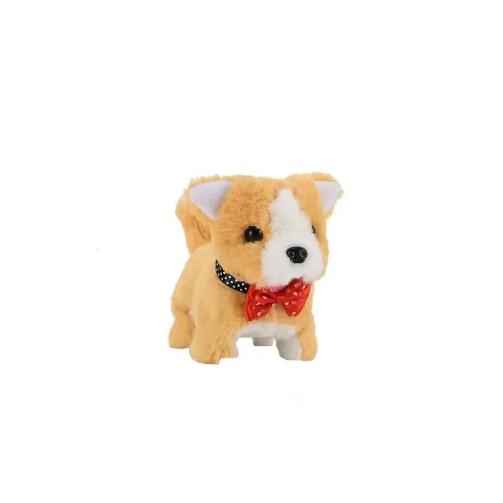 Simulation Pet for Boys and Girls Walking Barking Tail Wagging Plush Smart Interactive Electric Cute Puppy Dog Baby Kids Toy 5