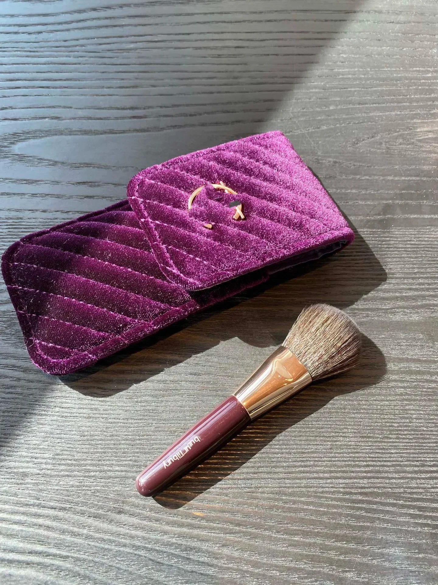 Description Picture 5 of itemBritish CT Mini Makeup Brush Portable Makeup Brush Set Loose Powder Brush Foundation Brush Eye Shadow Detail Smudge Makeup Brush