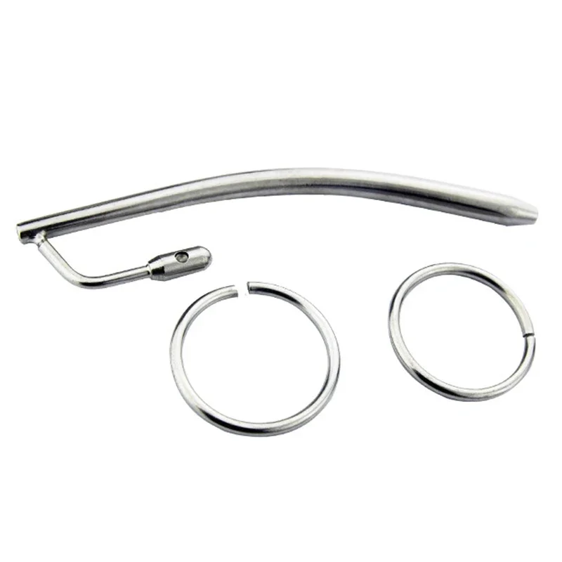 3 Size Stainless Steel Urethral Dilator Catheter Sound Penis Insert Plug Prostate Gland Stimulation Adult Sex Toy For Men