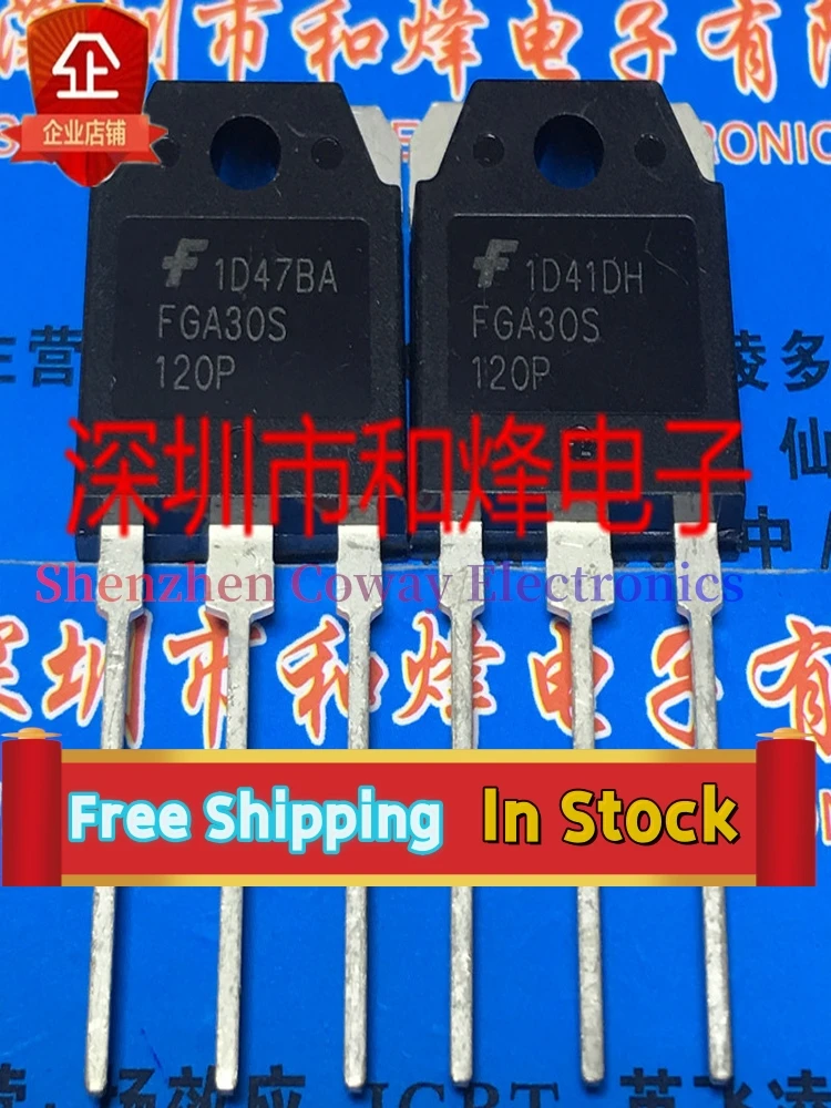 

10PCS-30PCS FGA30S120P TO-3P 1300V 30A In Stock Fast Shipping