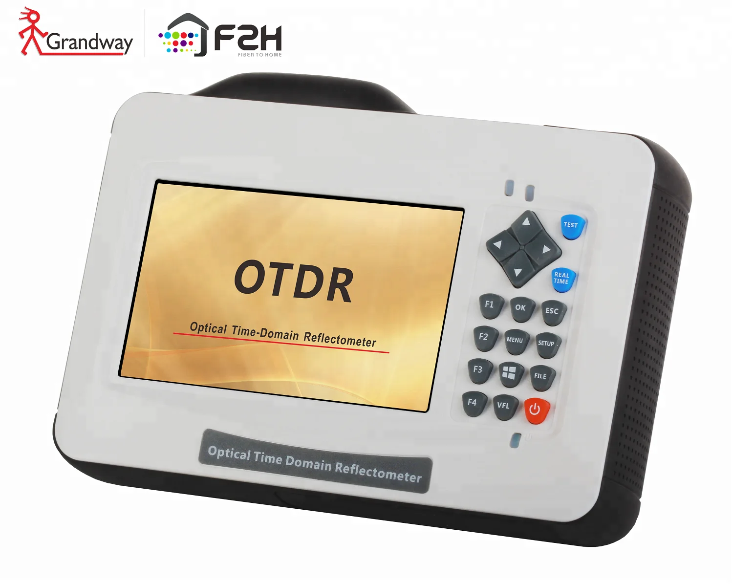 

FHO3000-D26 Handled OTDR ,1310/1550nm 26/24dB VFL Power meter 5 inch touch screen Cheap Fiber Optic Equipment