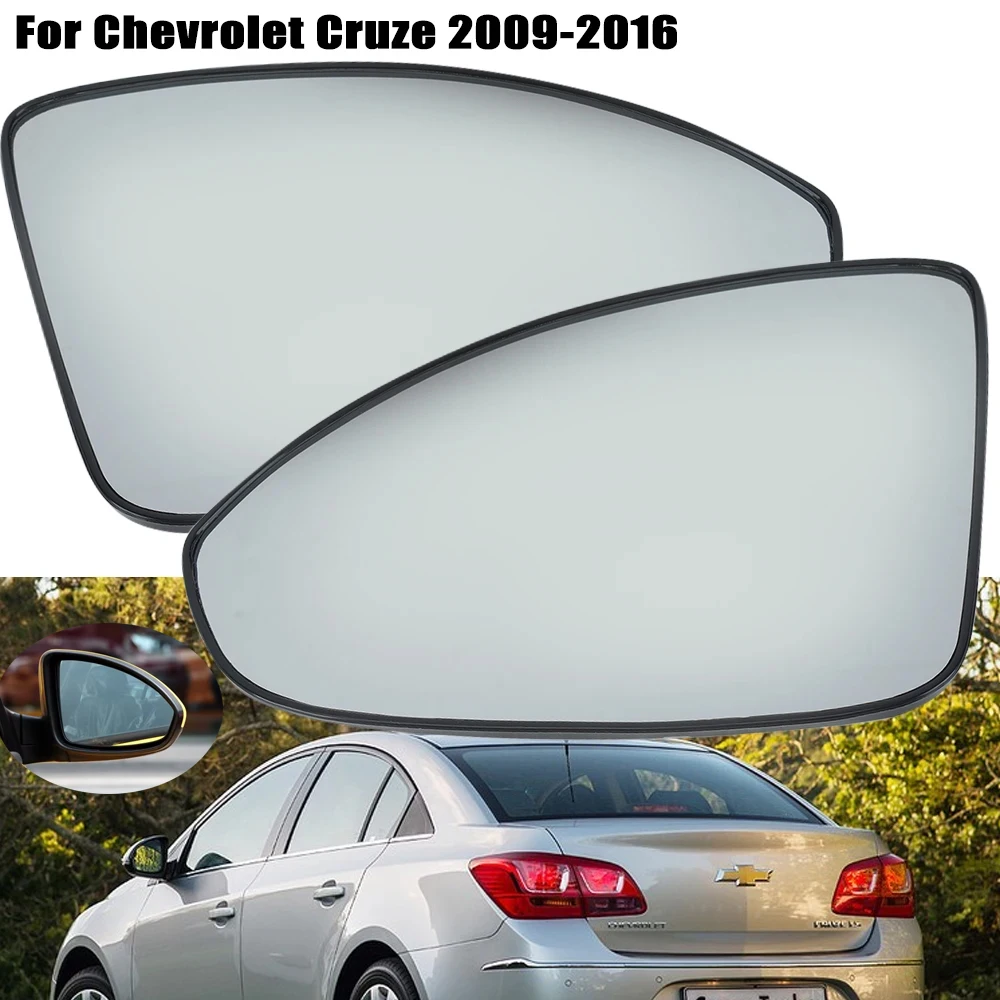 Cristal Espejo Retrovisor Para Chevrolet Cruze 2009-2014 - Con/Sin Calefacción | Reemplazo De Alta Definición