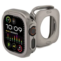 Premium Aluminum Alloy Watch Case - Anti - Drop Protector Cover - Ultra 2 1 49mm (Titanium)