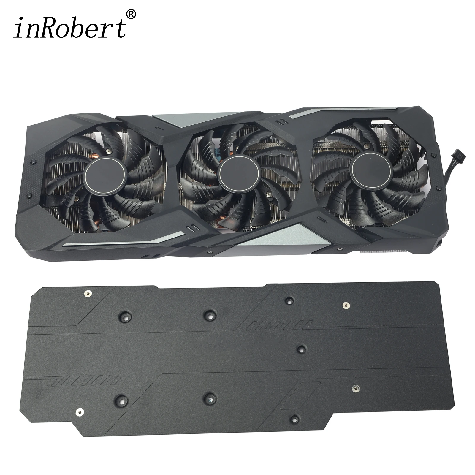 Substituição do Dissipador da Placa Gráfica para Gigabyte Radeon rx 5600 5700 xt Gaming oc 6g 78 mm