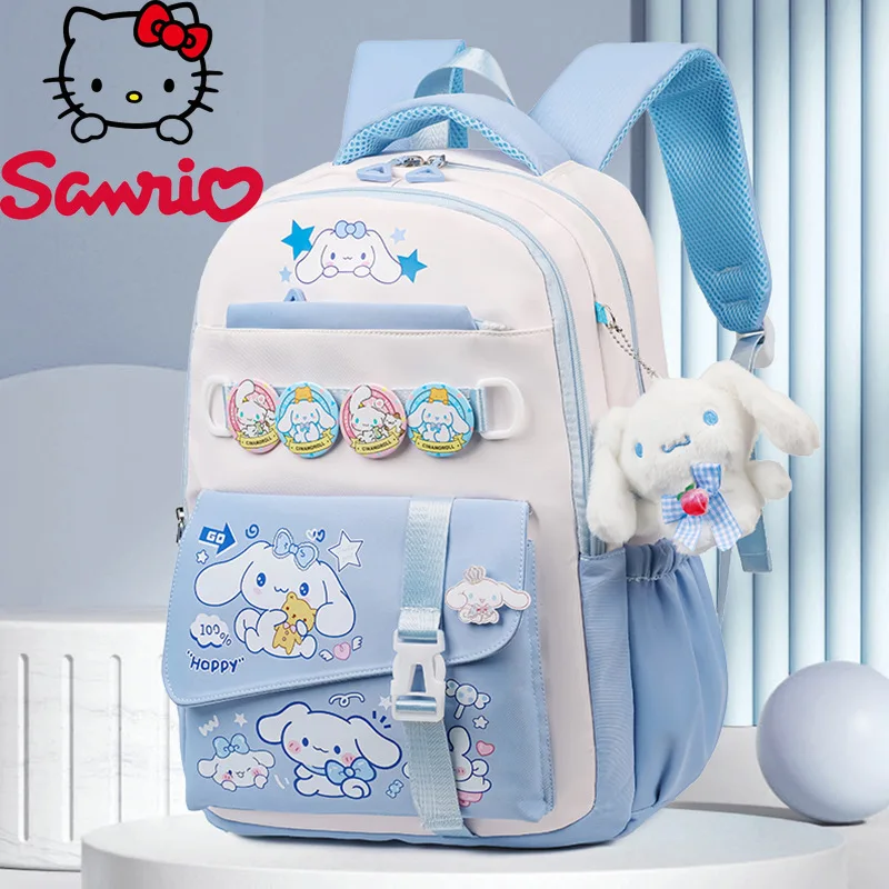 Zaino scolastico capiente della serie Hello Kitty con personaggi e colori assort_1