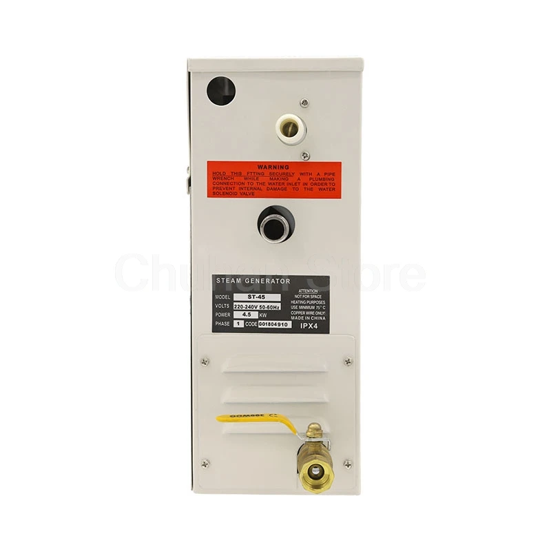 ST45 4.5KW Steam Generator for Shower Home Steam Machine Sauna Equipment Sauna Bath SPA Steam Shower with Digital Controller 5