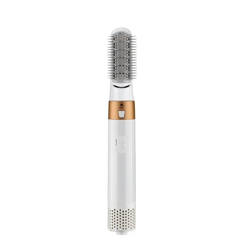 7 in 1 Hair Dryer Hot Air Brush Styler and Volumizer Hair Straightener Curler Comb Negative Ion One Step Hair Dryer Brush 4