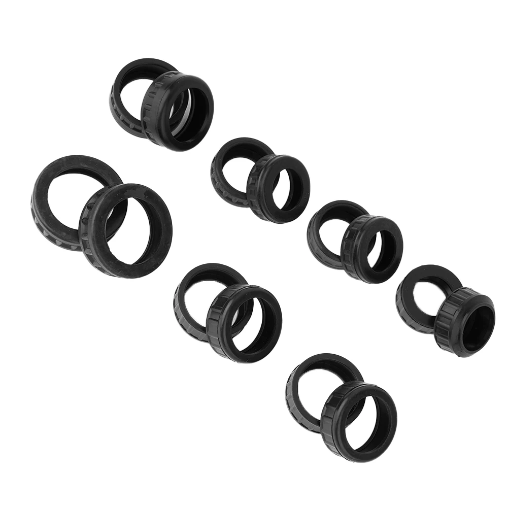 2pcs Power Tool Bearing Rubber Sleeve 607 608 6000 Angle Grinder Electric Hammer Electric Drill Rotor Bearing Rubber Sleeve