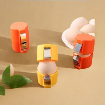Eggshell Separator Handheld Eggshell Opener Kitchen Baking Tools Egg Cutting Tool Portable Egg Cracking Tool For Home Kitchen