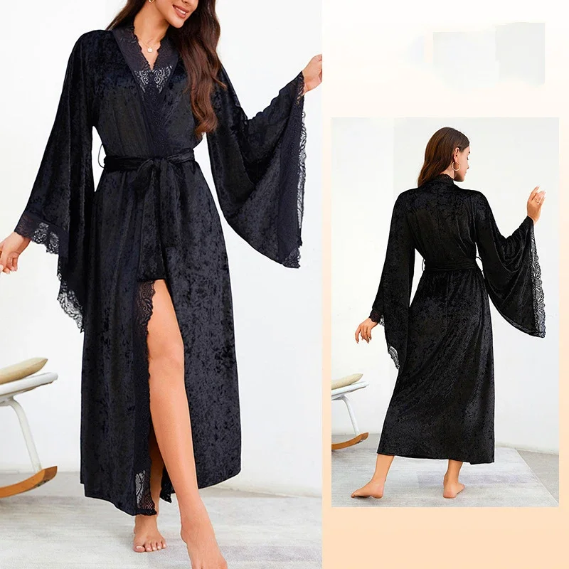 Black Long Robe