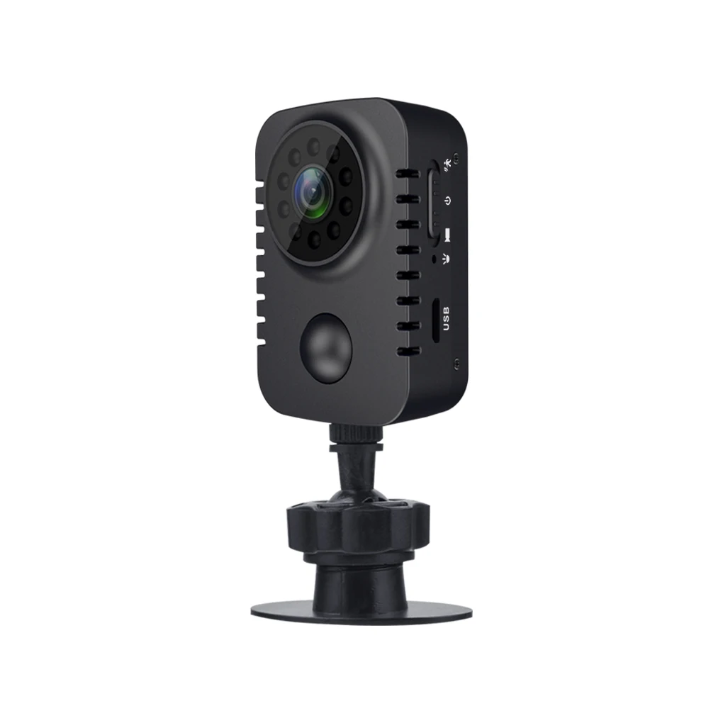 

Камера с разрешением 1080P с кронштейном и циклической записью PIR, Автомобильный видеорегистратор с ночным видением, видеокамера с USB, Домашняя безопасность