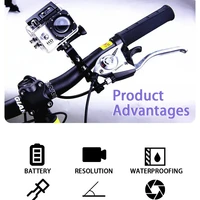 Ultra-Portable GoPro Alternative: 12MP Underwater Camera with HyperSmooth Anti-Shock & 10M Waterproof