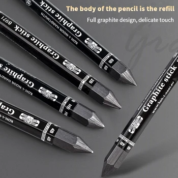 Woodless Graphite Charcoal Sticks 1