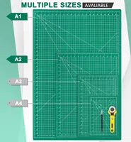 A2 A3 A4 A5 PVC Cutting Mat Double-Sided Self-Healing Board Patchwork Tools DIY Manual Craft Artist Cutting Knife Racket Kit 2