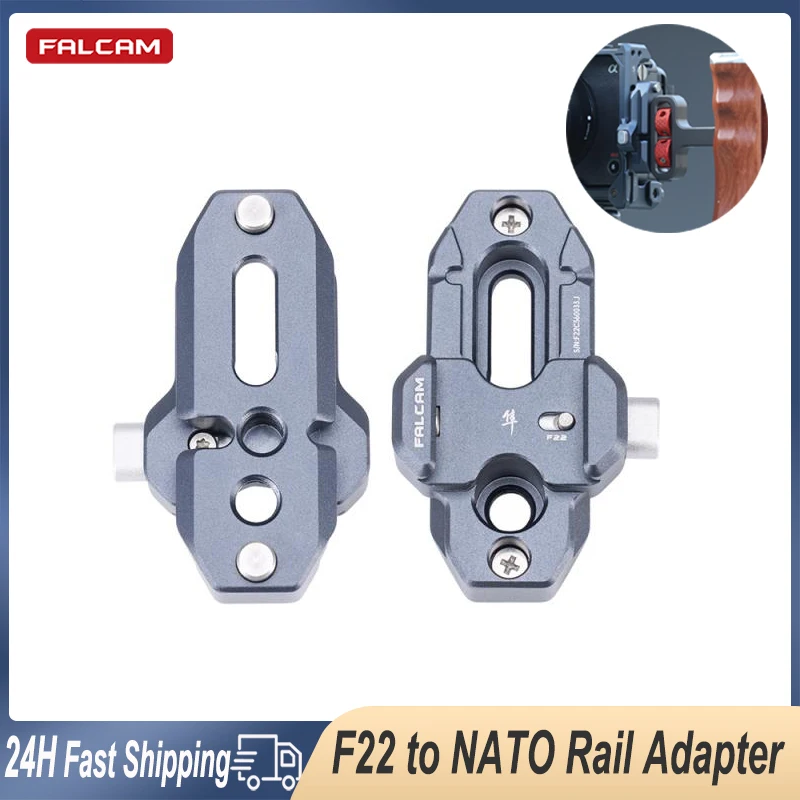 

Адаптер шестерни FALCAM F22-F38 Arri и адаптер рельсы F22-NATO быстросъемная основа из алюминиевого сплава