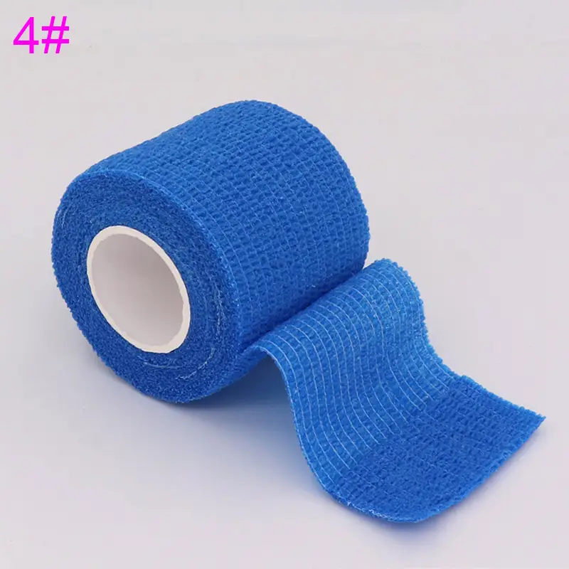 18 Colors Colorful Athletic Wrap Tape Self Adhesive Elastic Bandage Bands Sports Protector For Knee Finger Ankle Palm Pet - Image 12