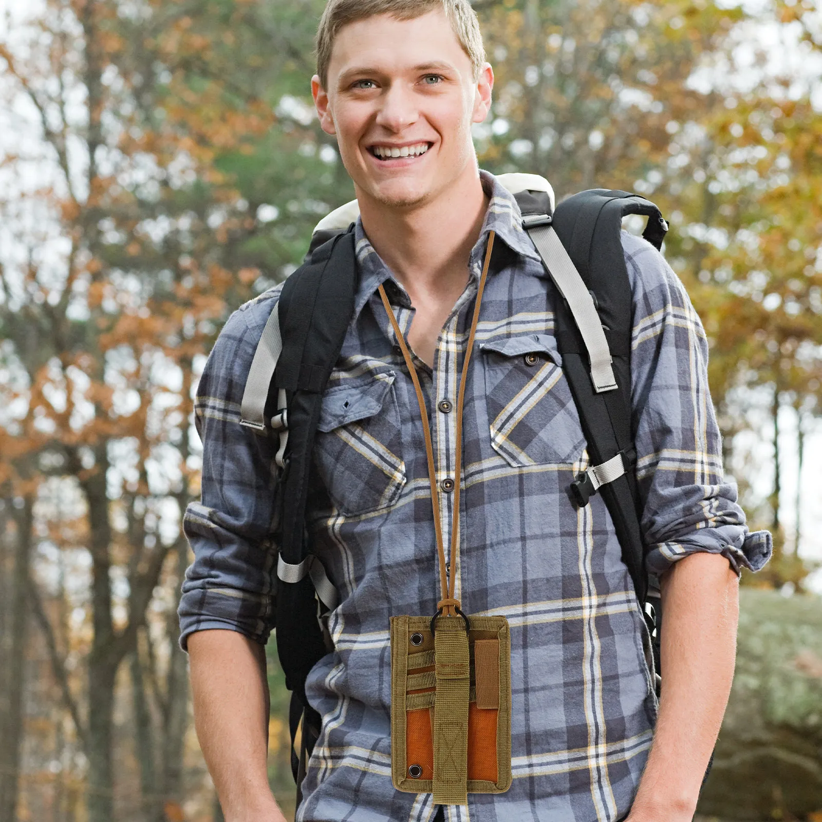 나일론 배지 홀더 빠른 탈부착 가능 디자인 조절 가능한 넥 스트랩 다중 수납 공간 ID 카드 정리함 안전하고 튼튼한 디자인