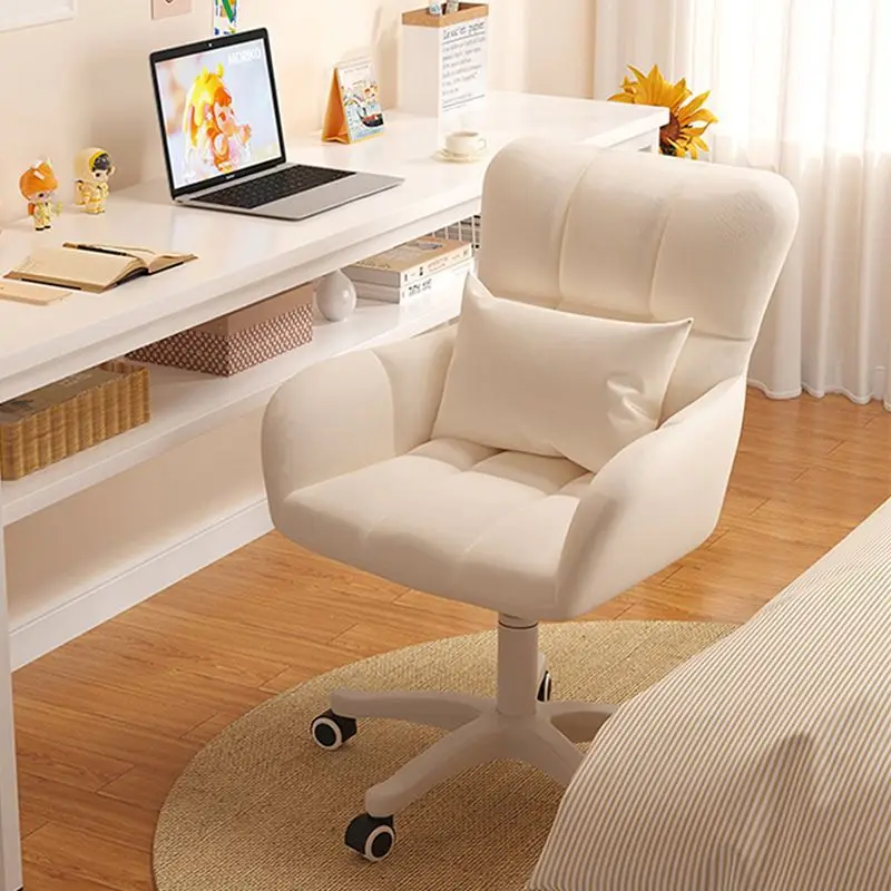 Office Chairs With Backrest Comfortably Computer Home Lifting Swivel Gaming Girls' Bedroom Make-Up Chair make life healthy vacuum filters house helps clean vacuum cleaner keep away from home dust pollen mold spores home