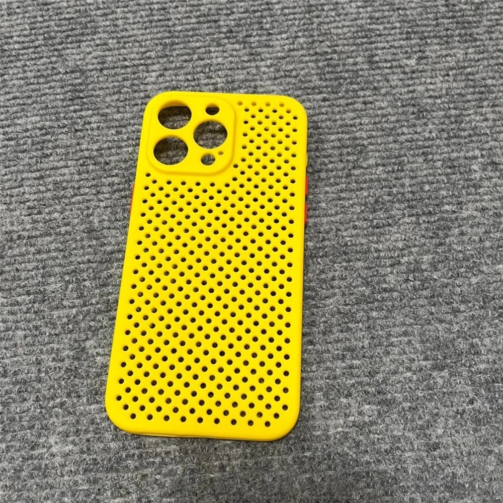 Breathable Cooling Soft Silicone Bumper Back Cover