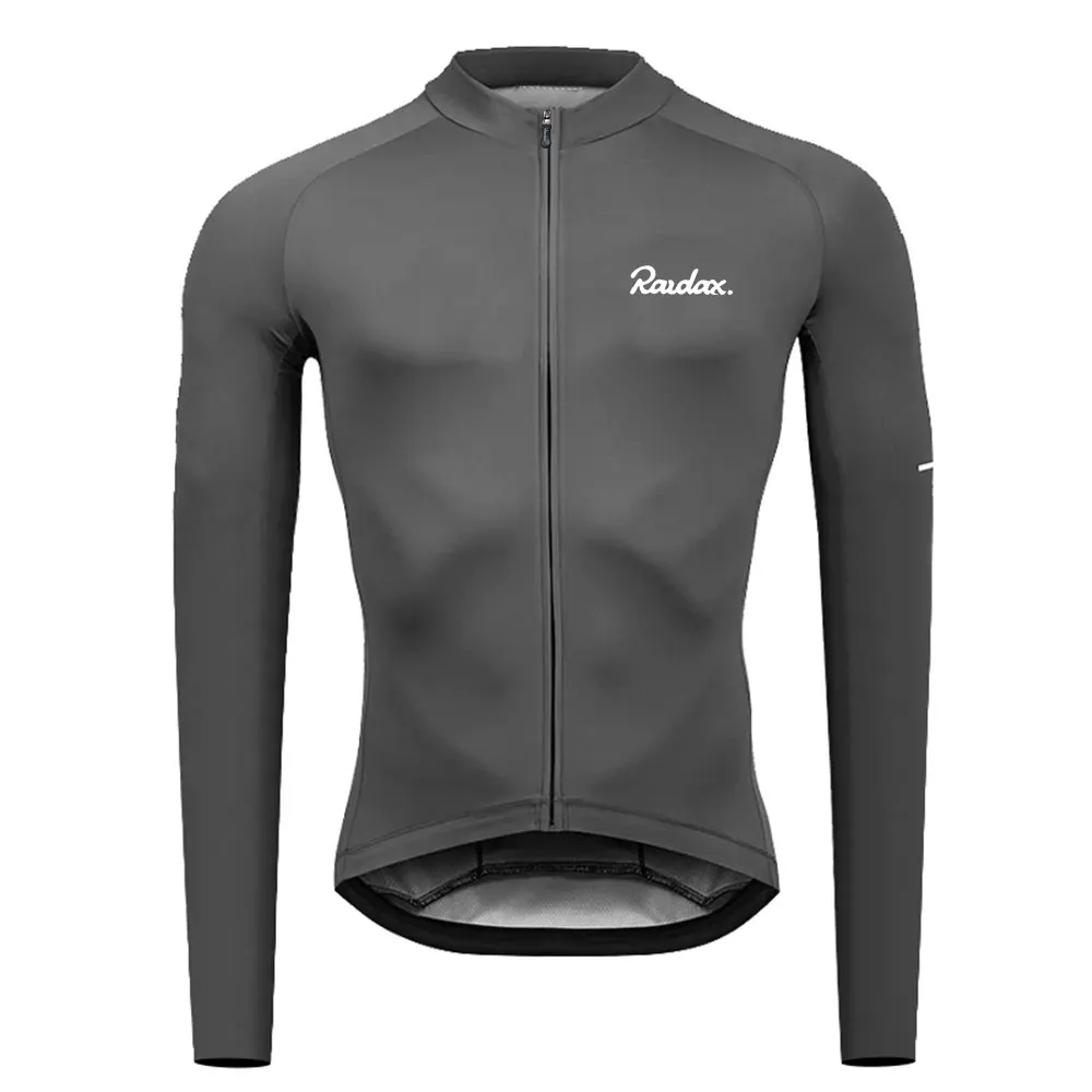 Men's Long-Sleeve Cycling Jersey Set - Breathable Road & Mountain Bike Apparel