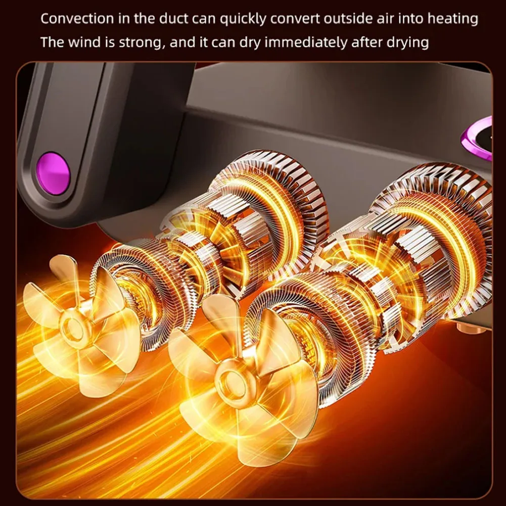 Foldable Shoe Dryer Timing Electric Shoe Drying Machine Deodorizer Dehumidifier Footwear Dryer Household Boot Dryer for Socks 5