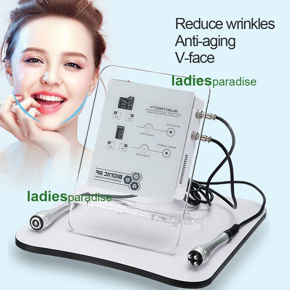 

Radio Frequency Face Lift Tool Bipolar RF Device Skin Lifting Wrinkle Removal Anti Aging Skin Care Rejuvenation Home Use Machine