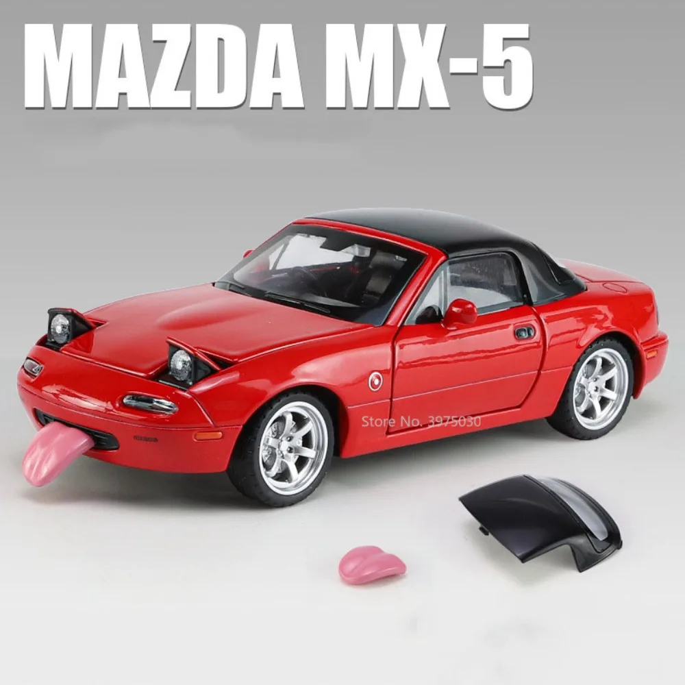 1/32 Scale Alloy Diecast Mazda MX-5 Sports Car Model Toy Highly