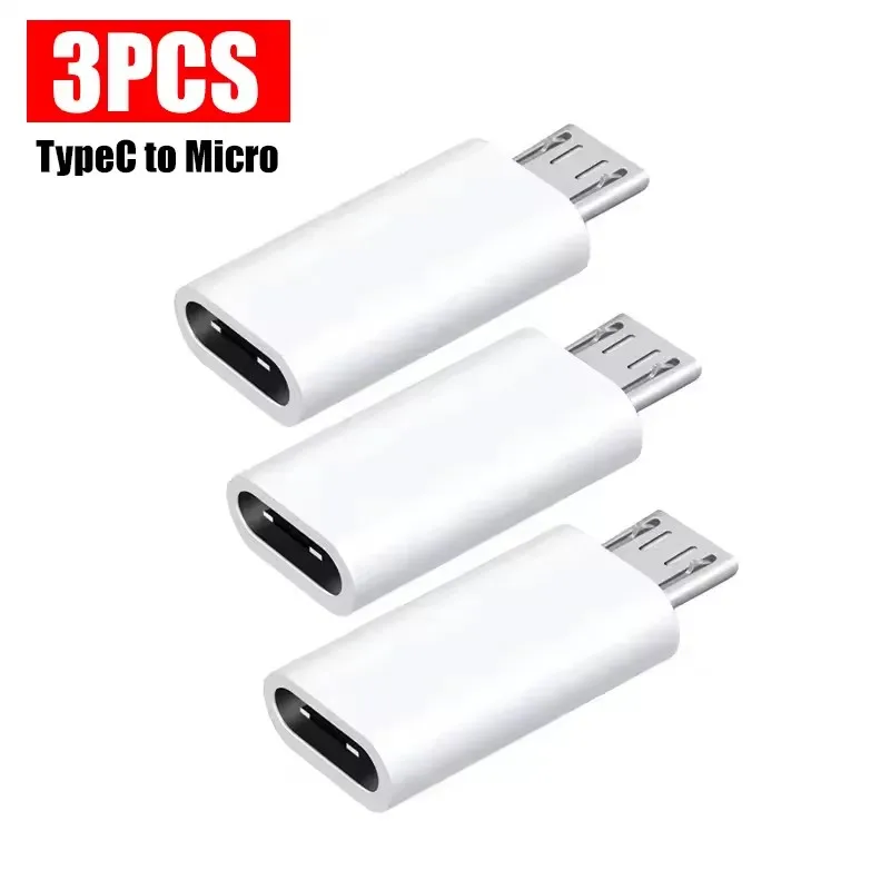 Compact Micro USB to Type-C Adapter Connector