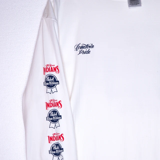 TOKYO INDIANS × Pabst Blue Ribbnn TEE｜Tシャツ/カットソー(半袖/袖なし)