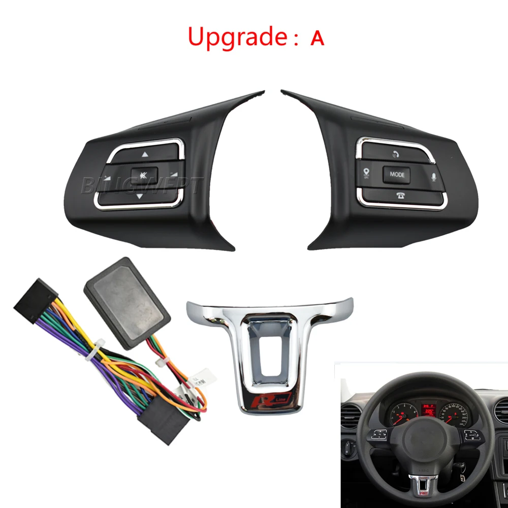 Lenkrad Multifunktions Schalter Taste Trim Control Volumen Schlüssel  Reparatur Abdeckung Für VW Golf 7 Passat B8 Tiguan Schalter Relais -  AliExpress